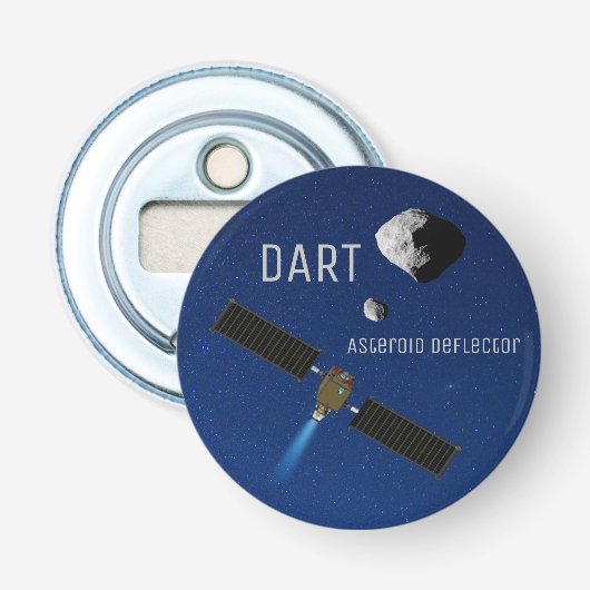 DART Asteroid-Deflektiergeräte Flaschenöffner (Vorderseite)