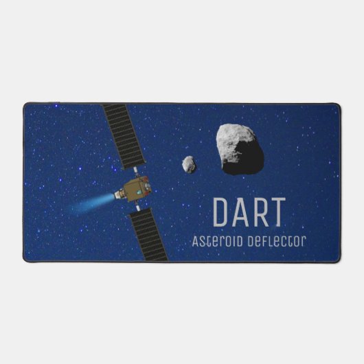 DART Asteroid-Deflektiergeräte Schreibtischunterlage (Vorderseite)