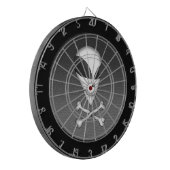 Dart Board - Bereich 51 Skull & Crossbones Dartscheibe (Vorderseite Links)