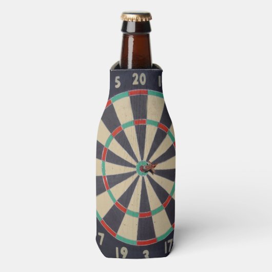 Dart_Board_Bulls_Auge,_Stubby_Holder Flaschenkühler (Flaschenvorderseite)