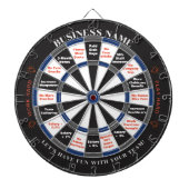 Dart Board Custom für Unternehmen von Boss bis Mit Dartscheibe (vorne)