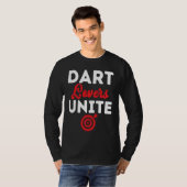 Dart Board Dart  Unite Dar for Teams T-Shirt (Vorne ganz)