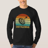 Dart Board Dartalicious Bullseye Dar for Teams T-Shirt (Vorderseite)