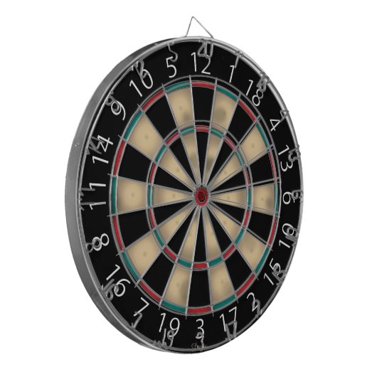 Dart Board Dartscheibe (Vorderseite Links)