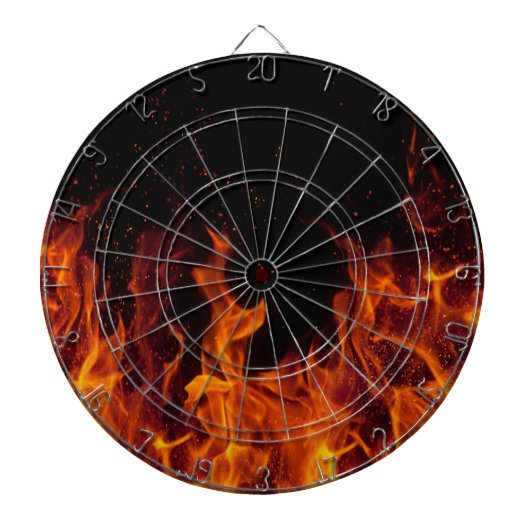 Dart Board/Flames Dartscheibe (vorne)