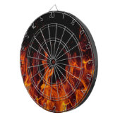 Dart Board/Flames Dartscheibe (Vorderseite rechts)