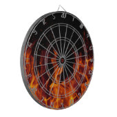 Dart Board/Flames Dartscheibe (Vorderseite Links)