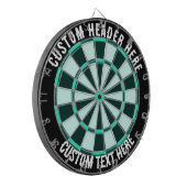 Dart-Board für benutzerdefinierte Textdarts Dartscheibe (Vorderseite Links)