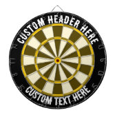 Dart-Board für benutzerdefinierte Textdarts Dartscheibe (vorne)