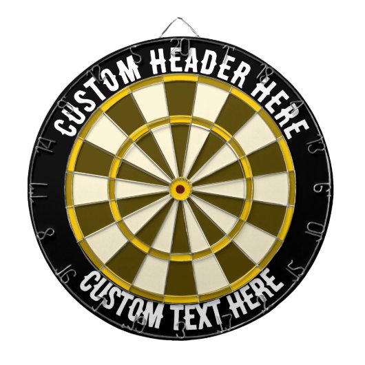 Dart-Board für benutzerdefinierte Textdarts Dartscheibe (vorne)