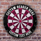 Dart-Board für benutzerdefinierte Textdarts Dartscheibe