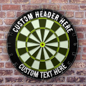 Dart-Board für benutzerdefinierte Textdarts Dartscheibe