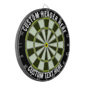 Dart-Board für benutzerdefinierte Textdarts Dartscheibe (Vorderseite Links)