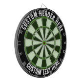 Dart-Board für benutzerdefinierte Textdarts Dartscheibe (Vorderseite Links)
