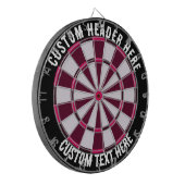 Dart-Board für benutzerdefinierte Textdarts Dartscheibe (Vorderseite Links)