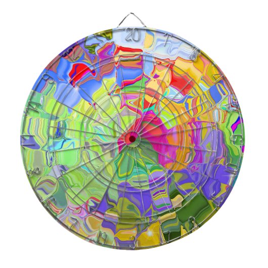 Dart Board für flüssige Farben Dartscheibe (vorne)