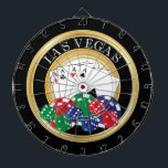 Dart Board für Gold und Black Poker Dartscheibe<br><div class="desc">Gold und Black Las Vegas Poker Dart Board. 📌 99% meiner Designs in meinem Geschäft sind in Schichten gemacht. Damit können Sie die Größe und den Text der Grafik und des Textes so anpassen, dass sie perfekt zu jedem Produkt passen. Sie können auch "TRANSFER DESIGN" auf anderen Zazzle-Produkten und passen...</div>