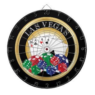 Dart Board für Gold und Black Poker Dartscheibe