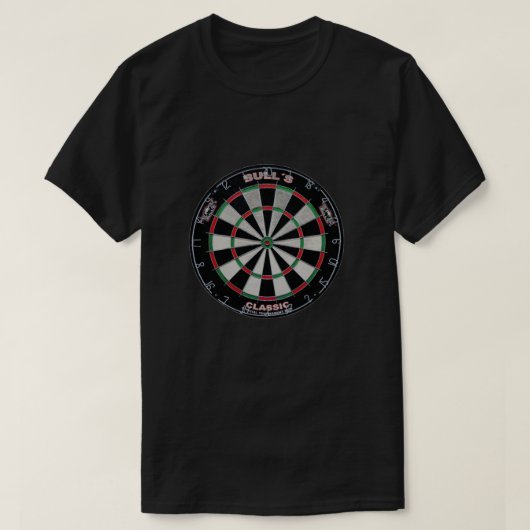 Dart Board Game of Darts T - Shirt (Design vorne)