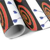 Dart Board Geschenkpapier (Rolleneckpunkt)