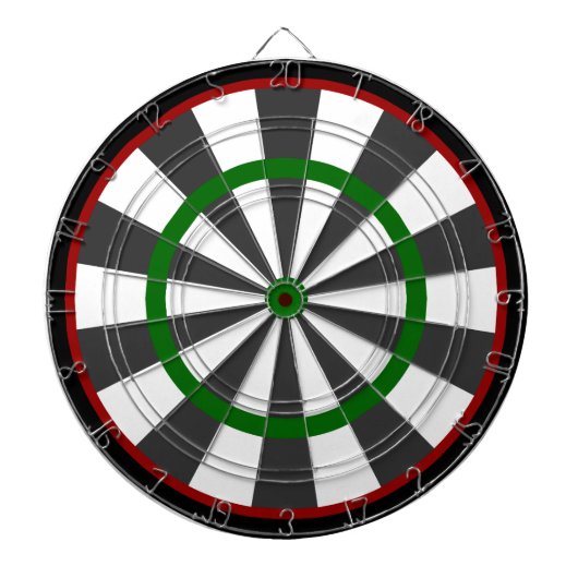 Dart Board/Green/Black Dartscheibe (vorne)
