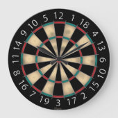 Dart Board Große Wanduhr (Vorderseite)