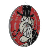 DART BOARD - HERR SNIKKER - SPIELEN - SPIELE DARTSCHEIBE (Vorderseite Links)