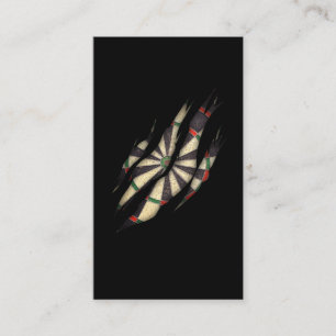 Dart Board Hobby Darts Player Visitenkarte