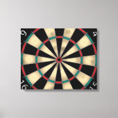 Dart Board Leinwanddruck (Vorderseite)