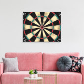 Dart Board Leinwanddruck (Insitu (Wohnzimmer))