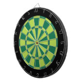 Dart Board: Limon, grün und schwarz Dartscheibe (Vorderseite rechts)