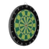 Dart Board: Limon, grün und schwarz Dartscheibe (Vorderseite Links)
