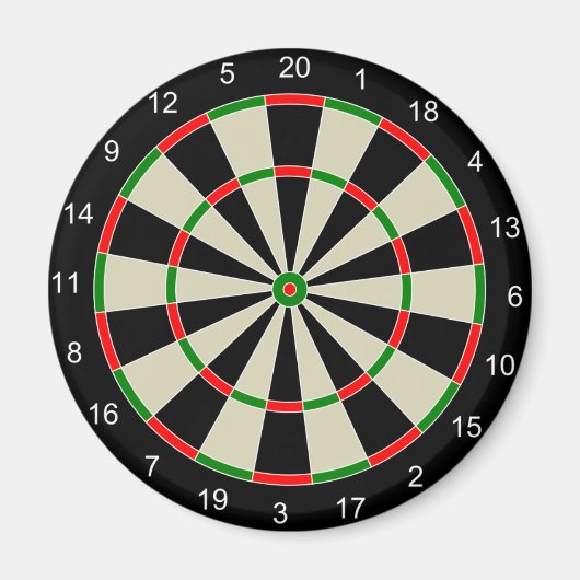 Dart Board Magnet (Vorne)