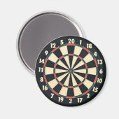 Dart-Board-Magnet Magnet (Vorderseite/Rückseite)
