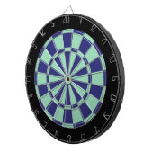 Dart Board: Minze grün, Navy Blau und Black Dartscheibe (Vorderseite rechts)