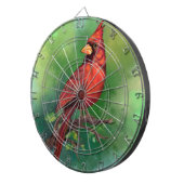  Dart Board mit Northern Red Kardinal Bird Dartscheibe (Vorderseite rechts)