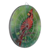  Dart Board mit Northern Red Kardinal Bird Dartscheibe (Vorderseite Links)