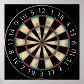 Dart Board Poster (Vorne)