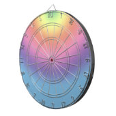 Dart board - Rainbow Colors II Dartscheibe (Vorderseite rechts)