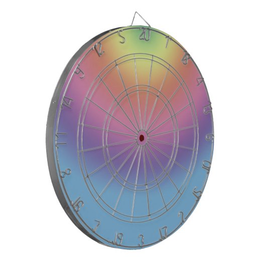 Dart board - Rainbow Colors II Dartscheibe (Vorderseite Links)