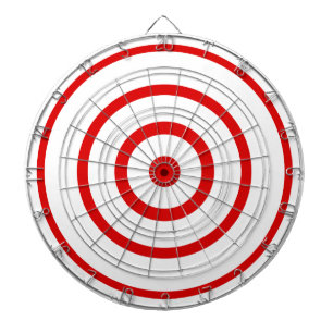 Dart Board/Red Dartscheibe