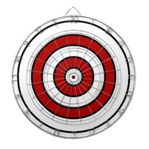 Dart Board/Rot und Schwarz Dartscheibe