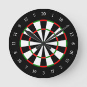 Dart Board Runde Wanduhr (Vorderseite)