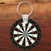 Dart Board Schlüsselanhänger (Vorderseite)