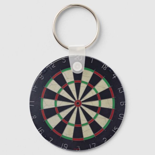 Dart Board Schlüsselanhänger (Vorderseite)