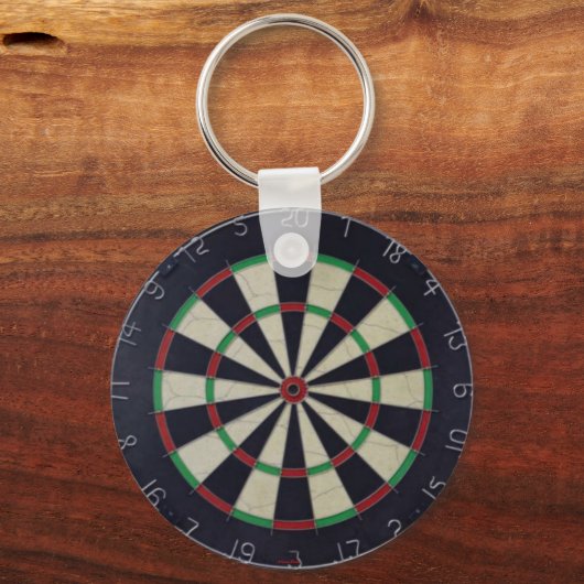 Dart Board Schlüsselanhänger (Vorderseite)