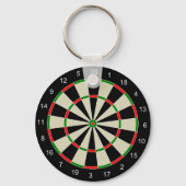 Dart Board Schlüsselanhänger (Vorderseite)