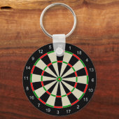 Dart Board Schlüsselanhänger (Rückseite)