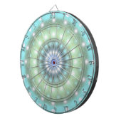 Dart Board Soft Turquoise Mandala Dartscheibe (Vorderseite rechts)