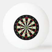 Dart Board Tischtennisball (Vorderseite)